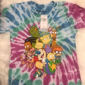 Rugrats Tie-dye Fitted Tee
